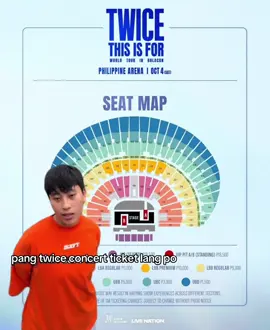 NAGLABAS NA SILA NG TICKET PRICES AAAAAAAAAAAAAAAAAAAA ctto: @RC SILVESTRE  #TWICE_THISISFOR_WORLD_TOUR #TWICE #najeongmosajimidachaetzu 