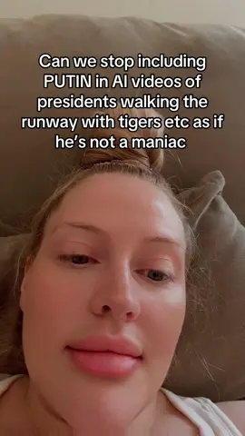 If I see one more video of AI putin on the cat walk 