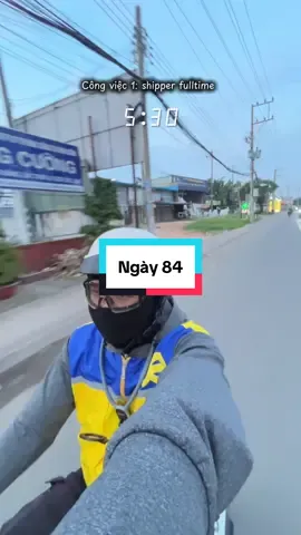 Ngày 84: giá như một ngày dài 25 tiếng #aganhkhoa #shipper #dcgr #thaydoibanthan #cogangmoingay💪 