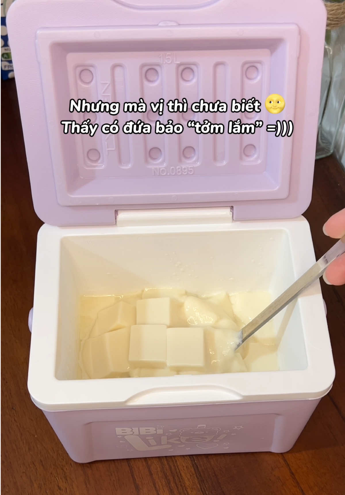 Sữa chua đậu nành Fami (lần thứ 3) =))) Hong có ai lỳ bằng tao !!!  #chin🍋 #yogurt #chinquachanh🍋 #fami #sữachua 