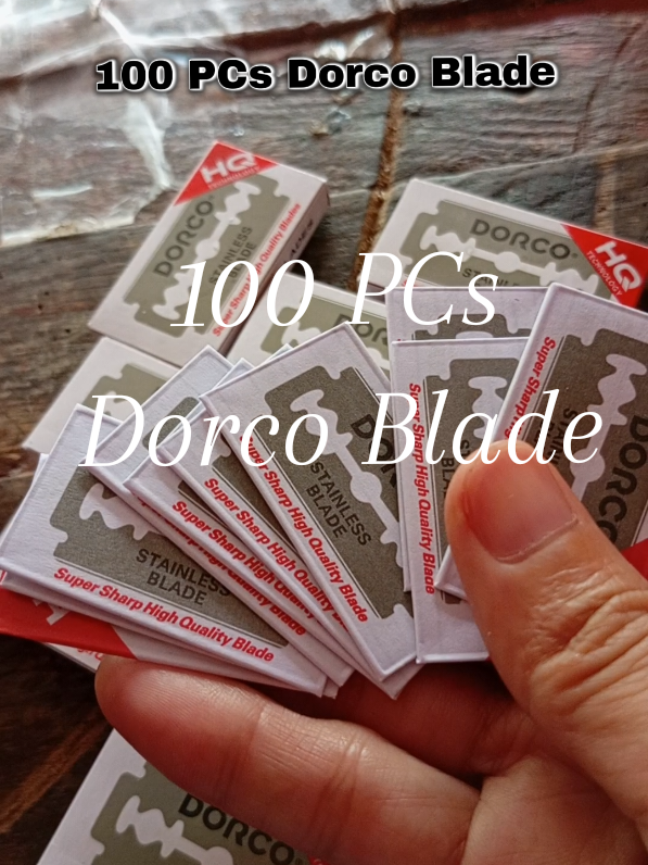 100 PCs Dorco Blade  #DorcoBlade  #BarberToolsPH  #BladeForMen  #ShavingEssentials  #BarberSuppliesPH @Michang @Tetel Flores @Lorvenzu Maturan 