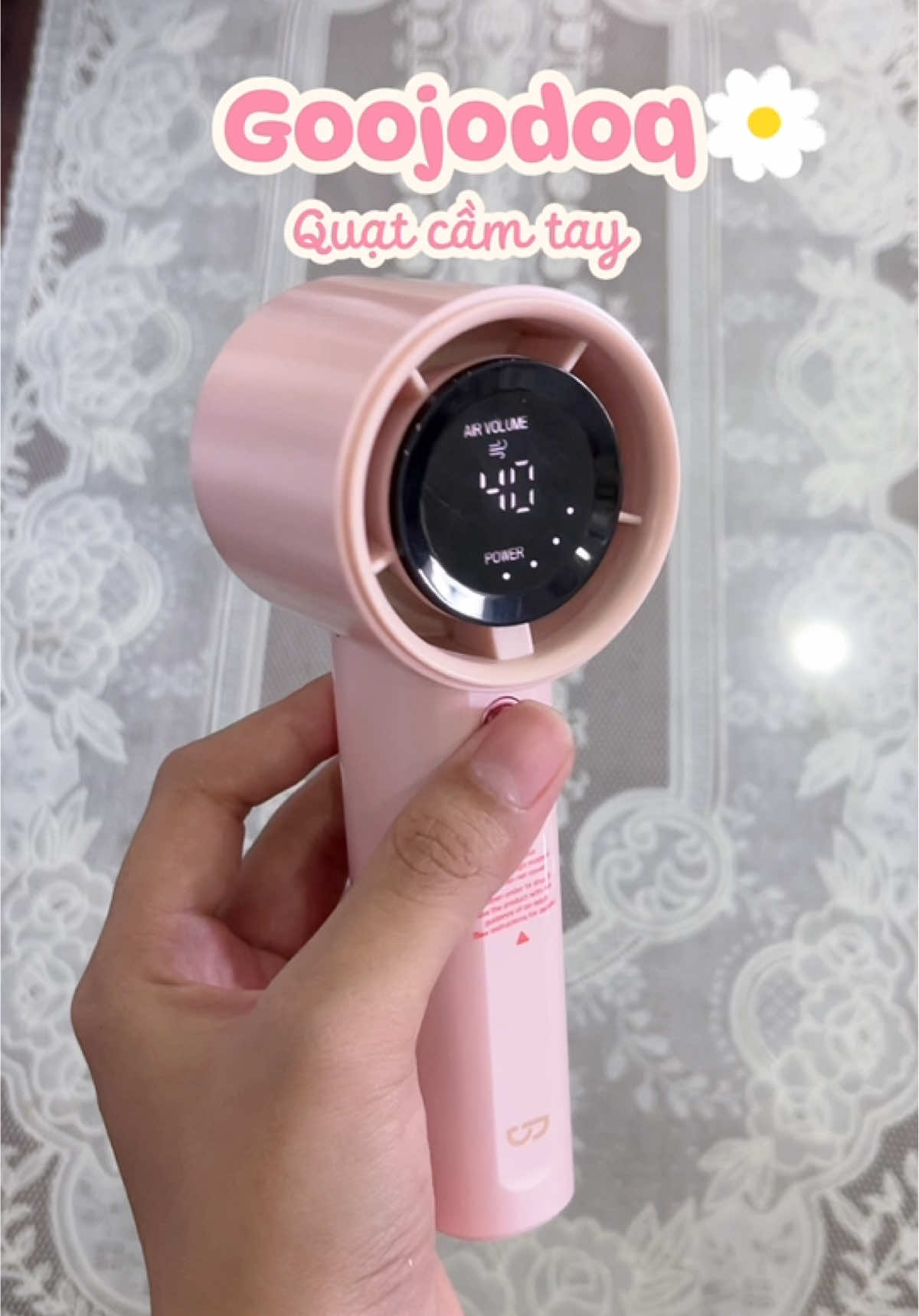Quạt cầm tay Goojodoq #review #quatcamtay #quatcamtaymini #unboxing #xuhuong #xuhuongtiktok #goojodoq 