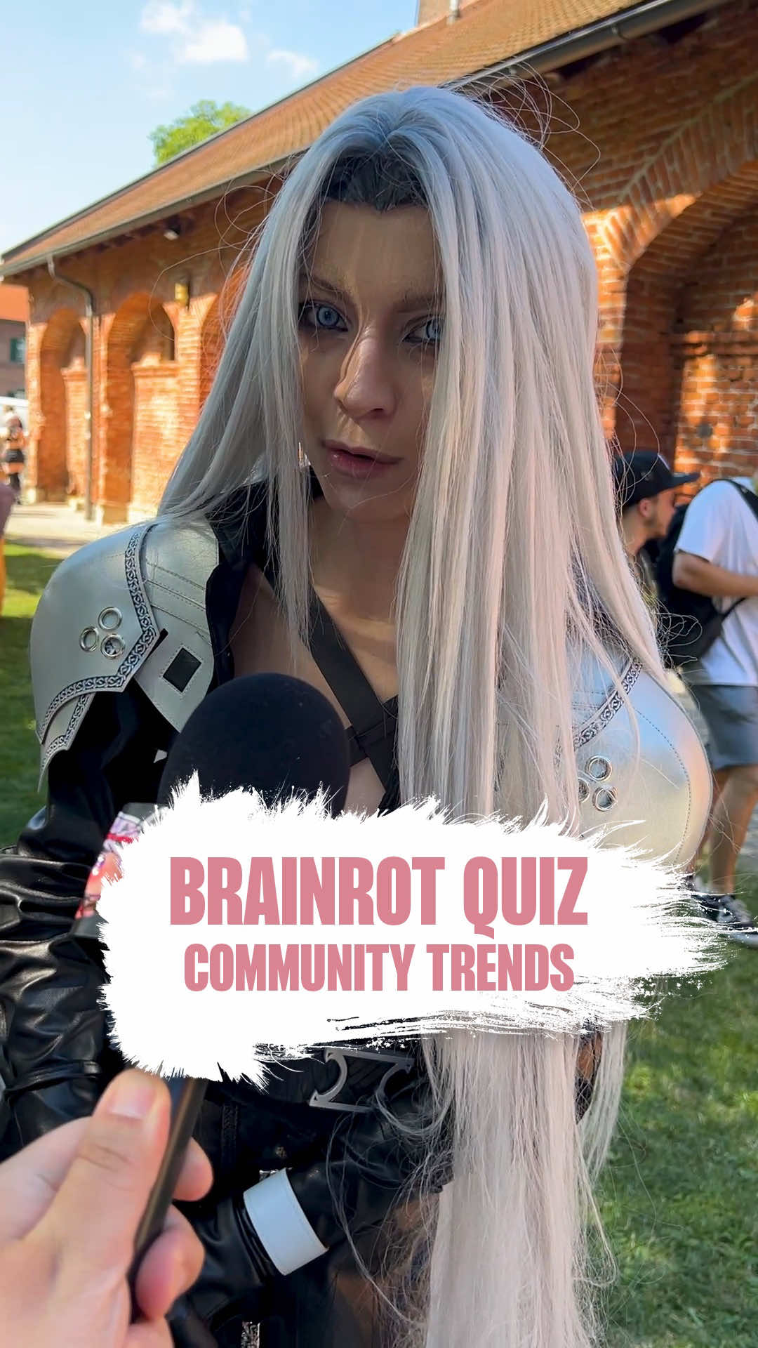 Hanami25 | Measuring Brainrot in Cosplayers Cosplayer: @alina 𓆩⟡𓆪  Producer: @Jay@Cons  #hanami #cosplay #cosplayer #cosplaying #hayuko #hanamicon #yunicon #kokorokon #interview #anime #gaming #graz #anicon #animeconvention #animecon #brainrot #memes #sephiroth 