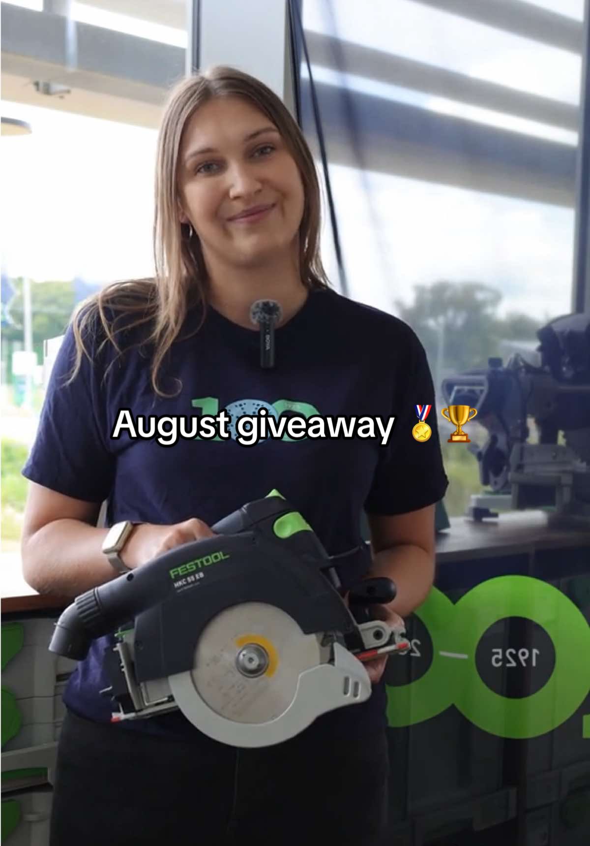 Are you ready for another 100-year giveaway from Festool? 💝 Be in with a chance to win our current HKC 55 EB cordless circular saw. 💚 To be in with a chance to win follow @Festool_UK TikTok account, like this post and let us know which trade your in! 👌 Giveaway entries close on 31st August 23:59pm. Lucky winner will be announced the first week of September. 🙌 *Lucky winner will be selected at random, must be a UK resident and aged 18 or over. You must follow all the rules stated in this post in order to be eligible. Terms and conditions apply. Check out our website. #festooluk #festoolfan #tradespeople #circularsaw #cordlesstools #18V #powertools #giveaway #festoolsystem