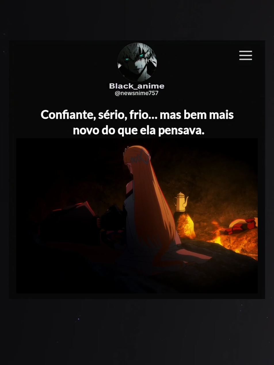 Pro amor nao tem idade  so basta se apaixonar #isekai #anime #romance #jamesarthur #carsoutside 