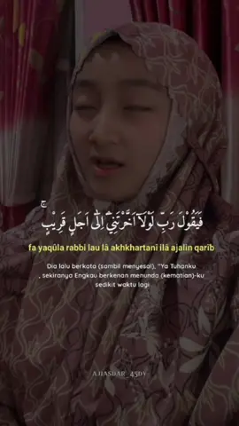QS. Al-Munafikun 10🥀