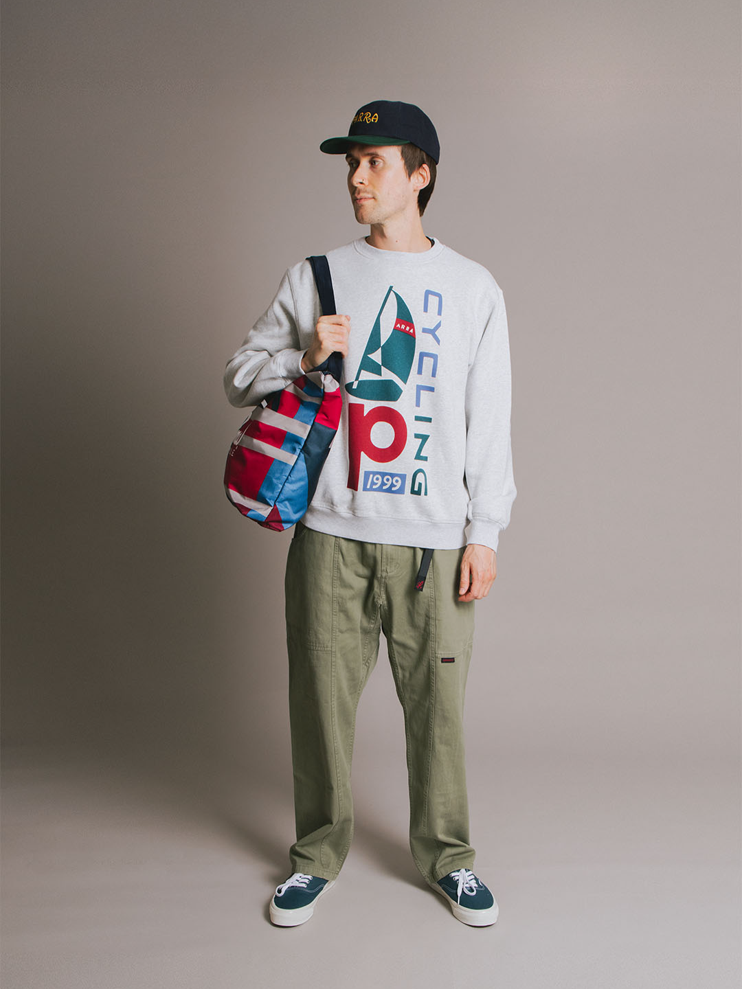 Today we’re styling some new arrivals, featuring pieces from Gramicci, Vans Premium and By Parra. Shop the full outfit and more from all of the brands now online or in store. @vans @gramicci_eu @by_parra #urbanindustry #byparra #vans #gramicci #outfit #styling