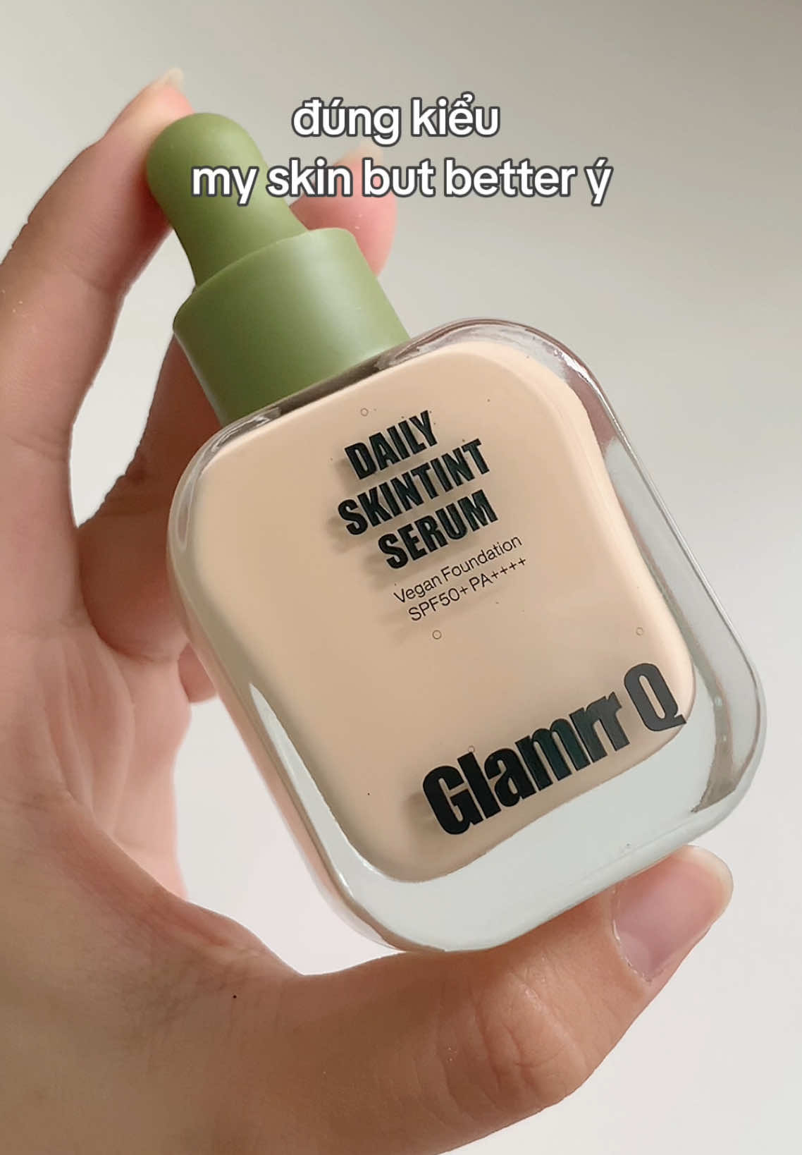 va phải đường đua skin tint ròi #skintint #glamrrq #skincare #makeup #kbeauty #kskincare #kmakeup #myskinbutbetter 