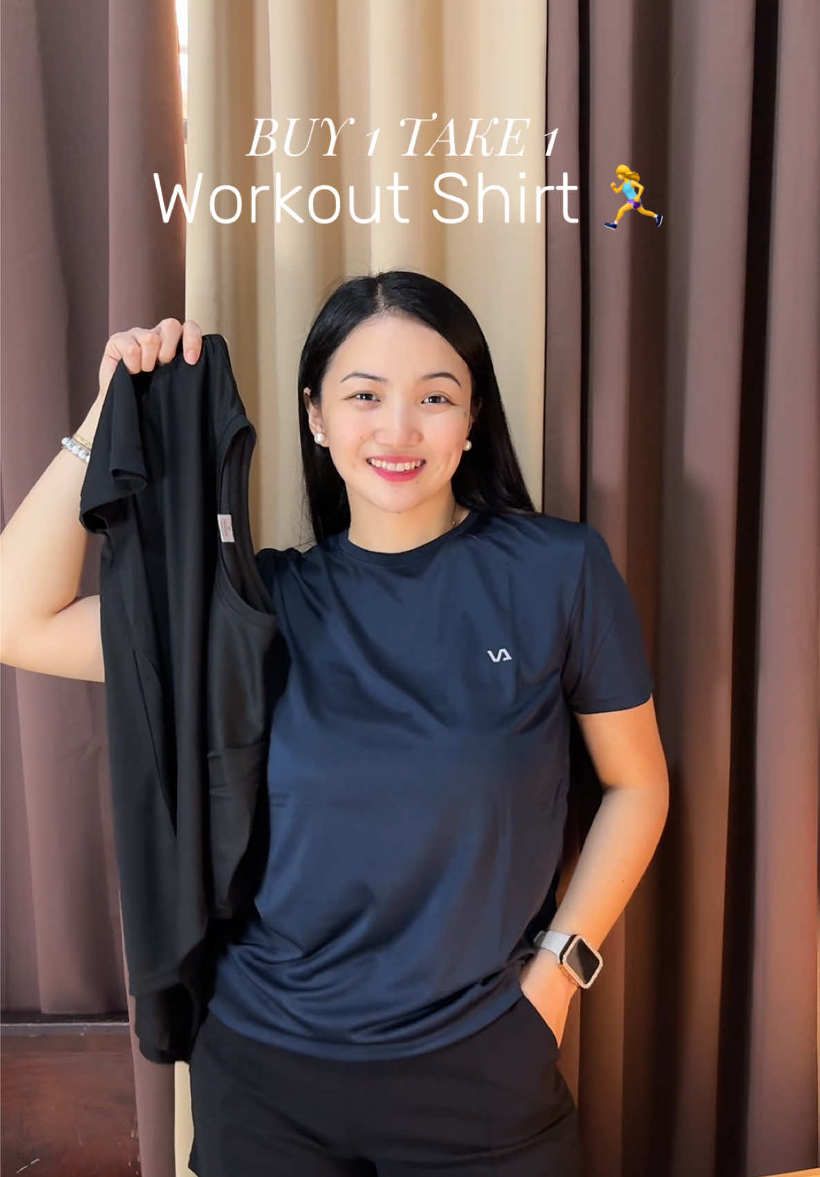 Pasok sa kahit anong galaw o workout! Quick dry at comfy na tapos UNISEX pa nga! For reff: i'm wearing Medium (med-semilarge bodyframe)  #VadimaSports #vadimasportswear #sportswear #fyp 