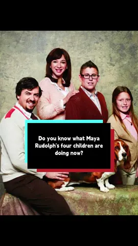 Do you know what Maya Rudolph's four children are doing now #usa #MayaRudolph #celebrity #entertainment #fyp
