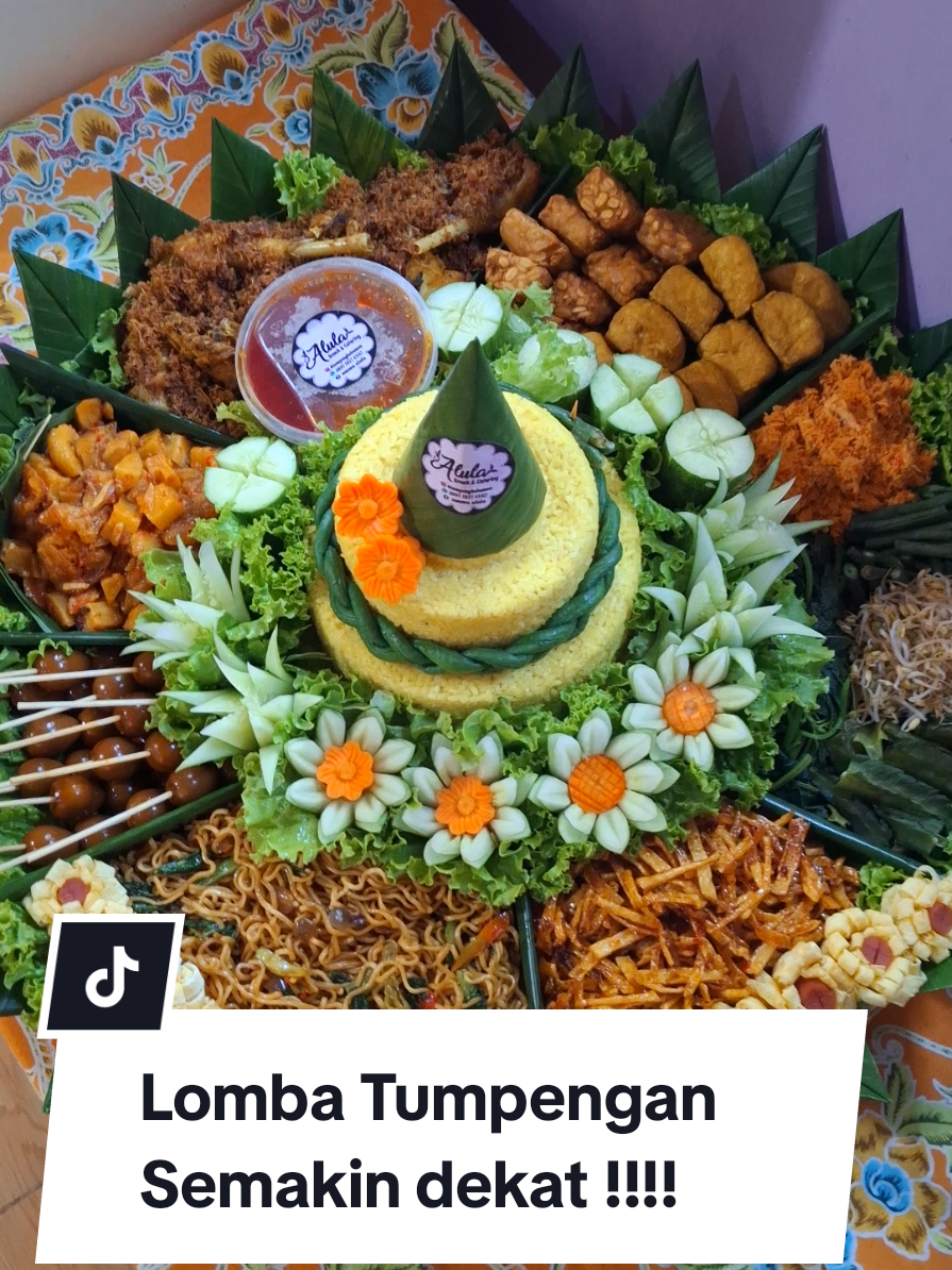 Sudah Siap2 Lomba tumpeng belummmm nihh..??? . akuloh gak pernah dijak lomba tumpemg, mbok sekali2 dijakkk gituloh 😅🤭 . #lombatumpeng #tumpengnasikuning #lomba17agustus #17agustus #tumpeng #tumpengcantik #tumpengenak #tumpengkebumen #tumpengnasikuning #tumpengingkung #kuliner #kulinertiktok #kebumen #kulinerkebumen 