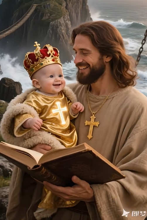 Jesus and baby #jesus #baby #tik tok #jesuslovesyou#cutebaby 