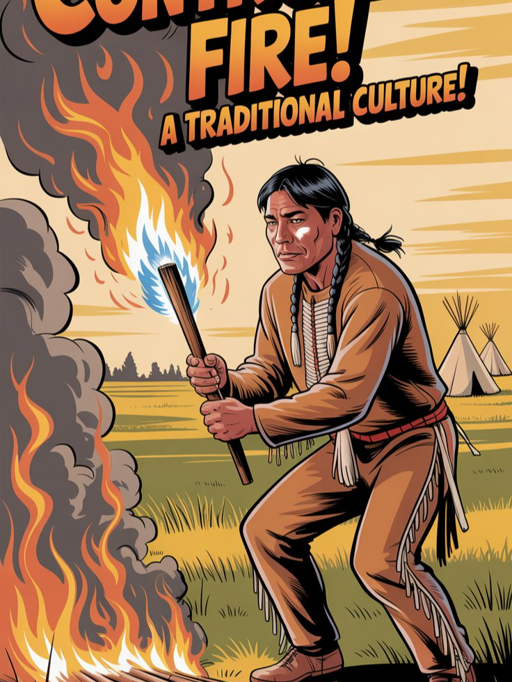 Comtrolled Fire! A traditional Culture! #traditional #traditionalart #culture #culturetiktok #culturekicks #tiktok #facts #facts #factsyoudidntknow #culturecheck
