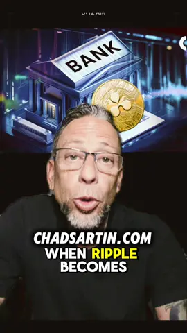 Ripple’s about to become a bank… and XRP holders are about to become the new 1%. Don’t miss the greatest wealth transfer in history. 💥🚀💸 #XRPWealth #RippleBanking #ChadSartin