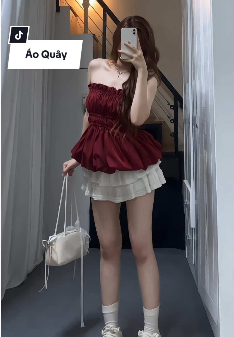 Áo Quây nhiều màu xinh lắm #minhuclothes #aoquay #aoquaynu #aoquayxinh #thaosuneo #tiktokshop #xuhuongtiktok #viral 