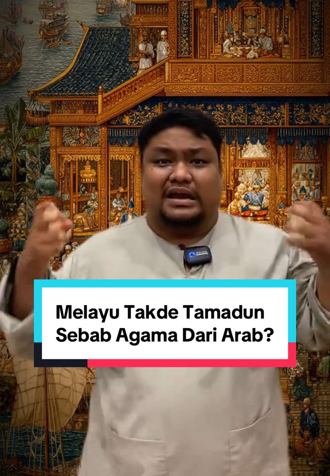 Kalau Melayu takde tamadun sebab agama dari Arab, maka Cina pun takde tamadun la sebab banyak ikut agama Buddha dari Nepal/India. #melayu #agama #hindu #buddha #india #arab #islam #tamadun