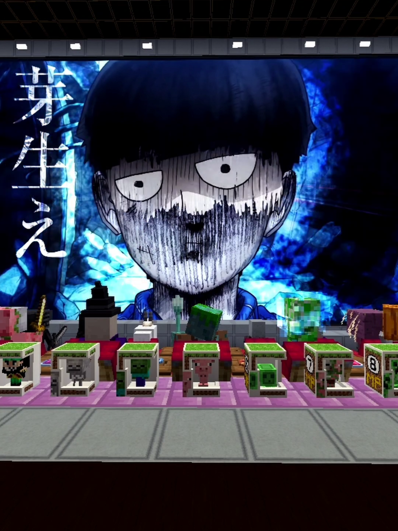 Respuesta a @david230.0 hoy tenemos #MobPsycho100 esto gracias a #Motoplecaa  y al #cineminerocraft un anime que es un 10/10 ¿ y a vos qué te parece ? 