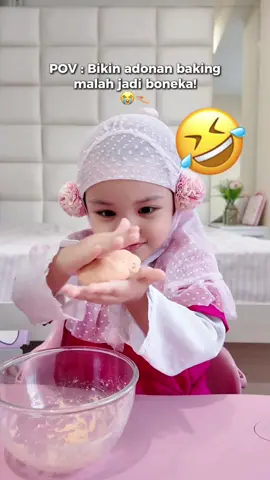 Allahuma baarik ❤️ rasa gak percaya dari adonan jadi boneka 😭🫵🏻 weee kok bisa weeee @Toyspedia  #Baby #funny #fyp #parenthood #youtube 