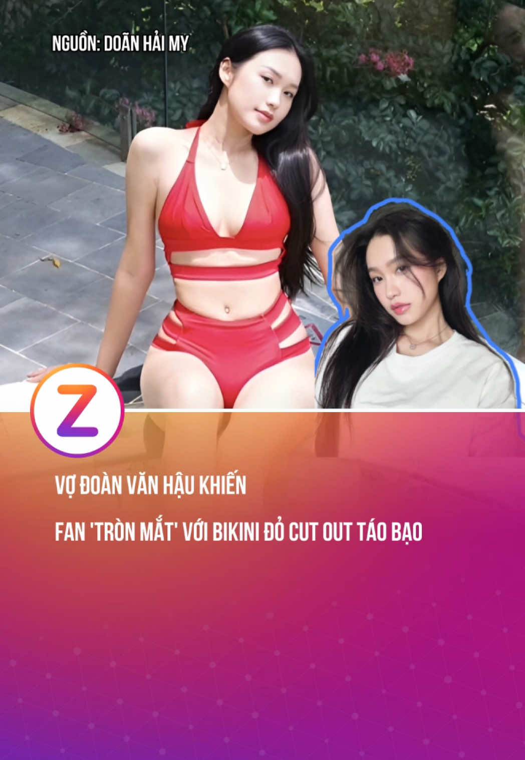 Nhan sắc của nàng WAG 'không phải dạng vừa đâu' #fyp #trending #giaitri #giaitritiktok #doanhaimy #doanvanhau #khampha 