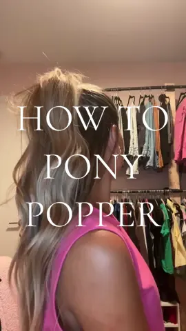 It really is that easy!!!  #ponypopper #hairtrends2025 #hairtok #fyp #amazonprime 
