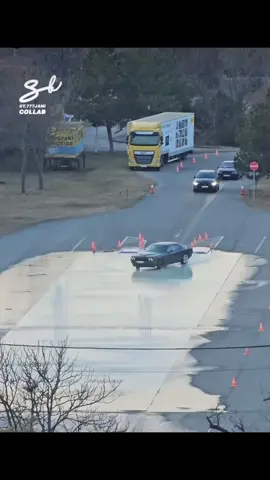 It’s like a slip and slide cars…😊