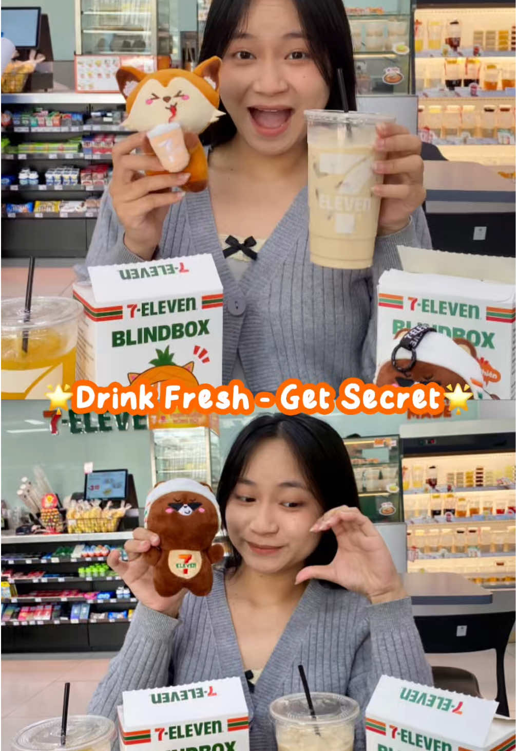 🥤 DRINK FRESH – GET SECRET! ✨  Alo alo! Tin nóng hổi vừa thổi vừa nghe!! 7 thành viên 