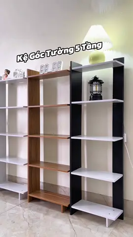 Giá Kệ Góc Tường 5 Tầng 1m2x15 nay chỉ còn hơn 90 nghìn #kegoctuong #kegocnhatam #kegoctuong5tang #kegoctuong5tangtrangtritiendung #kegoctuongbanggo #byntchuyengiadung 