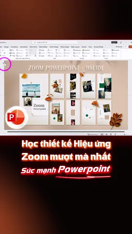 Hướng dẫn thiết kế chuyển động Zoom siêu mượt cho Tiểu thuyết Chủ tịc @Son Tung M-TP và Nàng thơ bằng Hiệu ứng Morph #PowerPoint ✨ #LearnOnTikTok #Tutorial #Tips #Design 