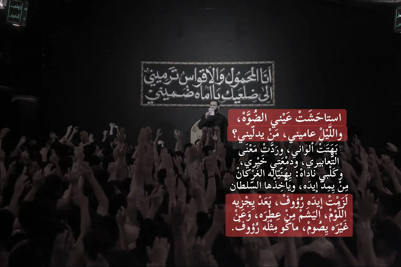 #قصائد #خاقانيون #محمد_باقر_الخاقاني #ابو_حوراء #يا_حسن #الامام_الحسن_عليه_السلام #يا_ابا_عبد_الله_الحسين #كربلاء #يا_حسين #نعمة_الحسين #زيارة_الأربعين #رقية #اسيرة 