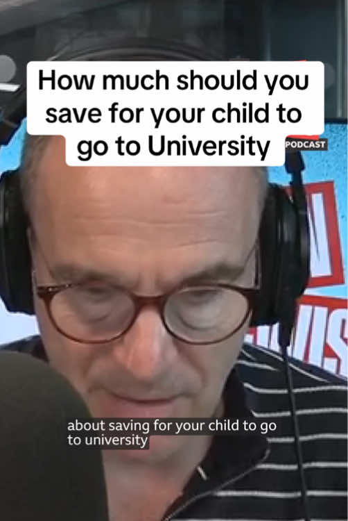 How much parents should save for their child to go to University. A snippet from my new ‘Ask Me Anything’ podcast. The Martin Lewis Podcast is available on BBC Sounds (+ Apple, Spotify & all the usual pod players)
