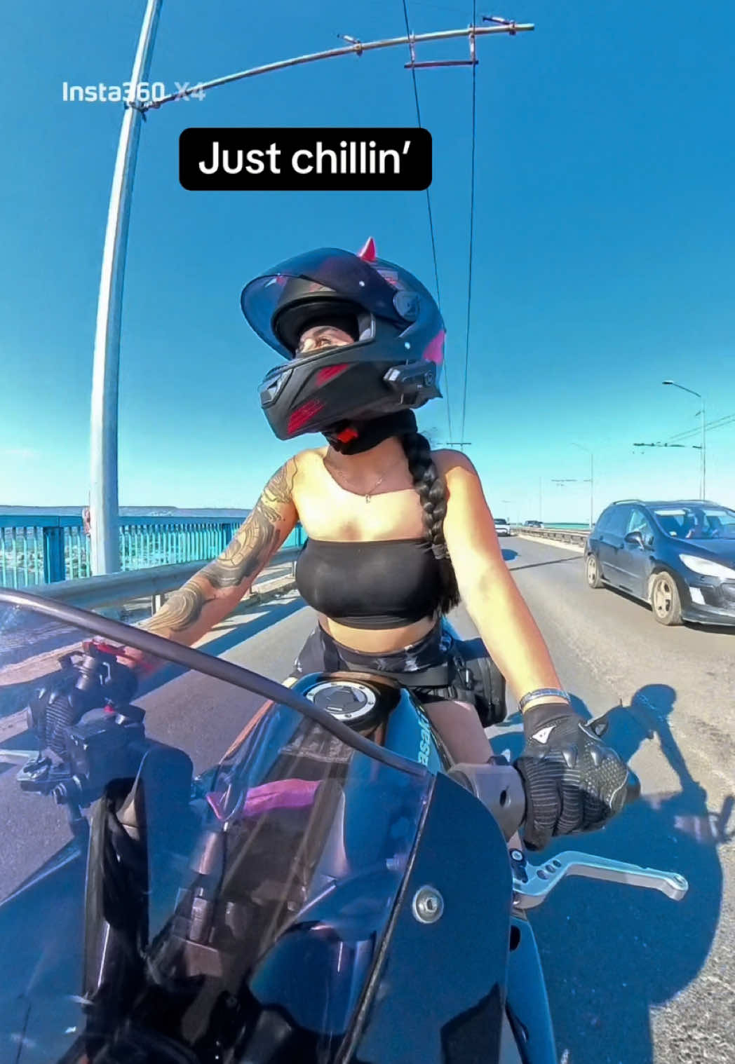 We’ve all been there 🙈 #bike #bikelife #bikergirl #oops 