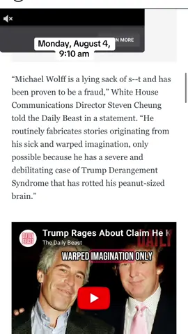 Trump Comms Director says that author is a 