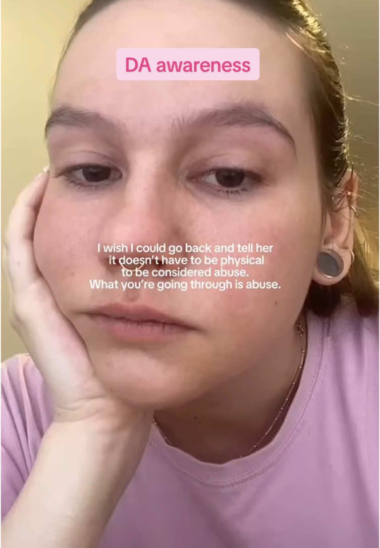 The irony of me having bad PTSD nightmares last night, but waking up to tiktok showing me this post I made a year ago today, when I needed this reminder a year later. Sharing in case anyone else feels the same way😭 #domesticabuseawareness #ptsd #cptsd 