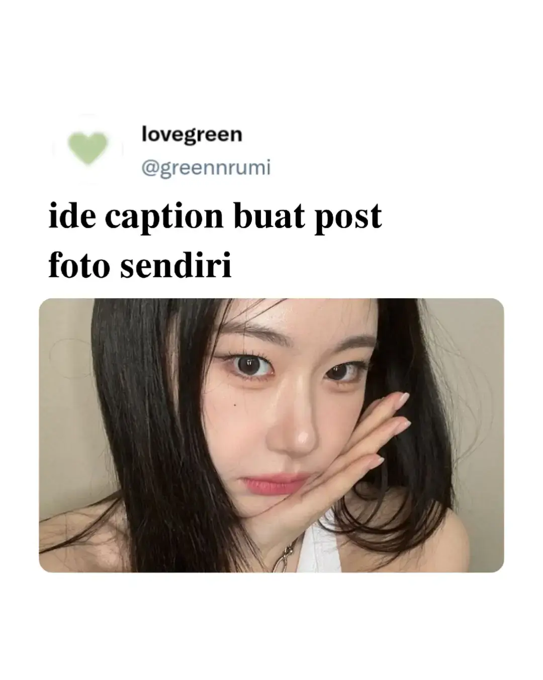 save aja dulu 💕 #idecaption #captionideas #captionsforinstagram #idebio #bioideas 