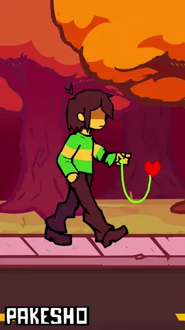 Kris and the SOUL go on a walk #deltarune #animation 