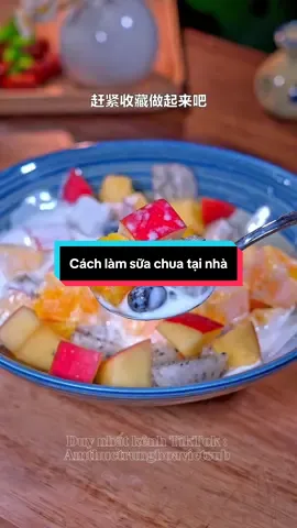 Cách làm sữa chua tại nhà #nấuăn #nấuăncùngtiktok #giavị #giavitrungquoc #giavi #amthuctiktok #amthuctrunghoa #amthuctrunghoa888 