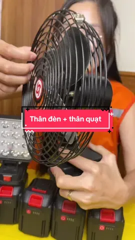 Thân đèn + thân quạt #thanhmai92 #denled #quat 