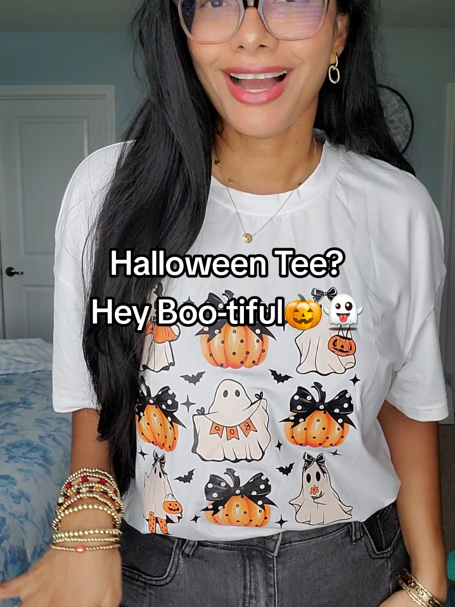 Now on sale- lots of prints and colors to choose from! Perfect Halloween tee!