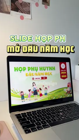Slide Họp Phụ Huynh đầu năm học siu dễ thương 🤩 #powerpoint #sslidedesign #ppt #sslide #hopphuhuynh #hopphuhuynhdaunam #templateslide #canva #leanontiktok 