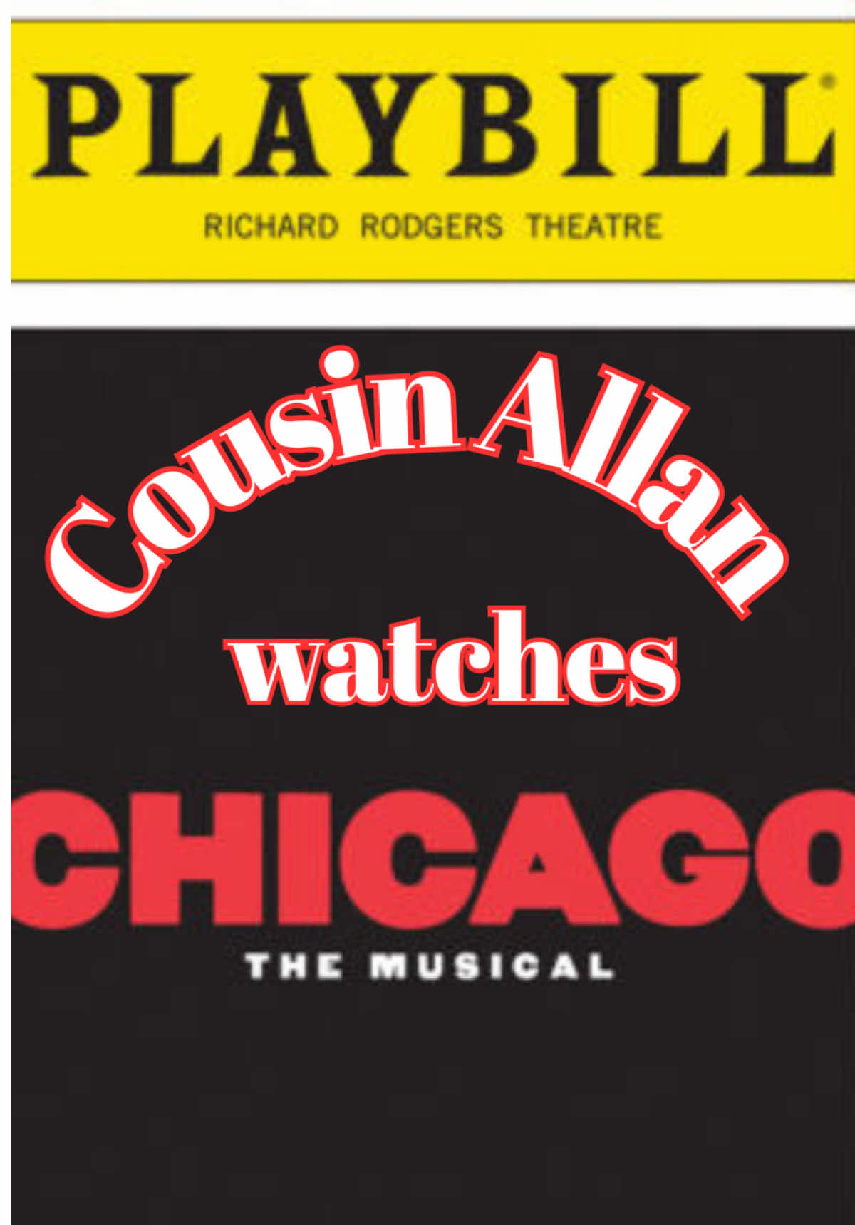 Cousin Allan. Tech genuis. Musical theater charlatan #broadway #broadwaymusicals #chiacgothemusical 