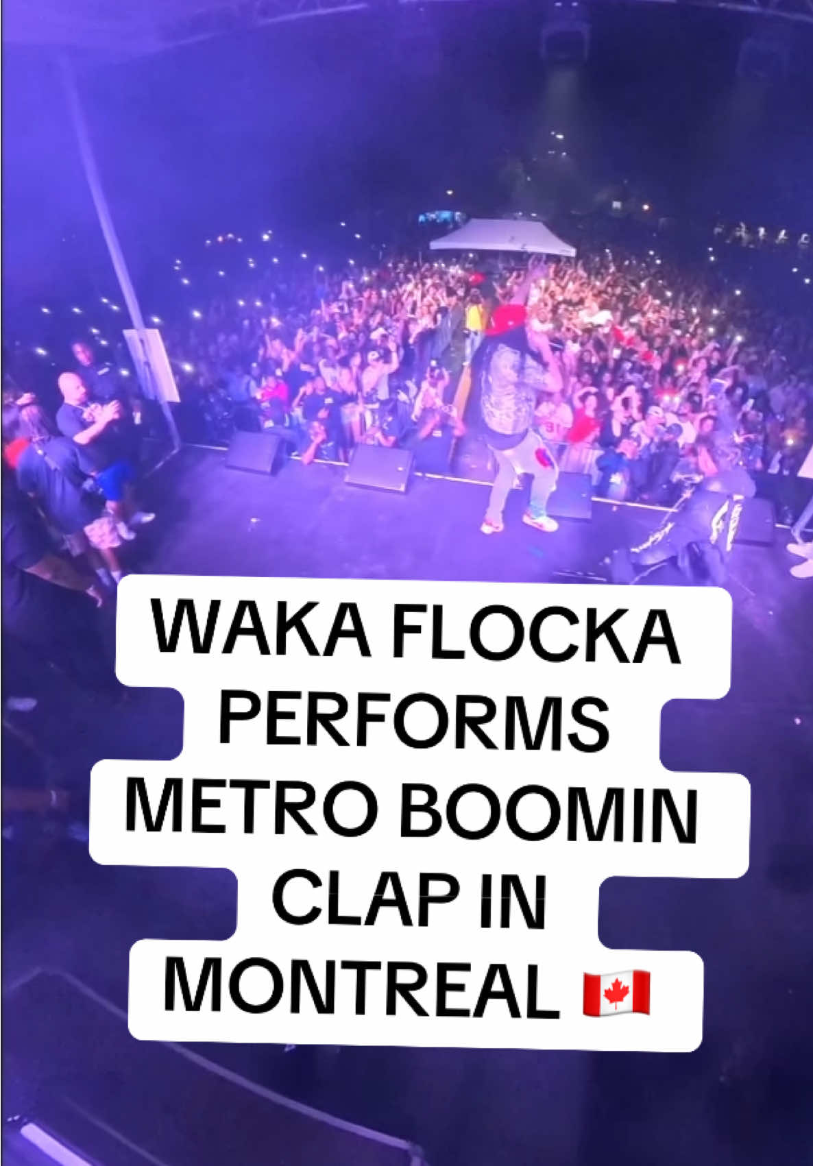 #Wakaflocka and #Djwhookid killed it in #Montreal yesterday 🇨🇦🇨🇦🇨🇦 we love #Canada 