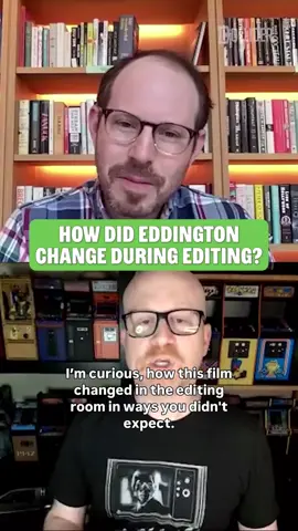 How did Eddington change during the editing process? ✂️ #Eddington #AriAster #JoaquinPhoenix #PedroPascal #LukeGrimes #MichealWard #AustinButler #EmmaStone