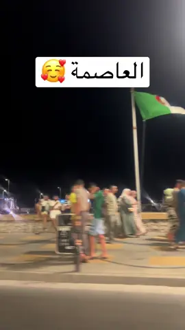 شوارع العاصمة الجزائر ليلا ♥️ بلادي زاهية ليل ونهار ربي بدومها علينا 🫶#بلادي_هي_الجزائر #الجزائر #العاصمة🇩🇿 