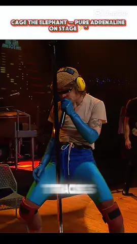Cage The Elephant — pure adrenaline on stage ⚡”•	#fype°viral 	•	#fyppppppppppppppppppp 	•	#fypシ 	•	#fyp🚀 	•	#fypviralnow