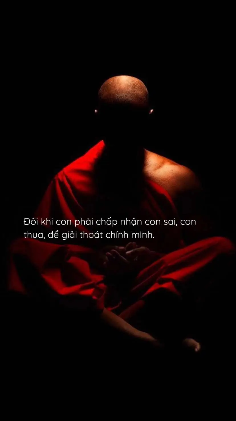 Đôi khi con phải chấp nhận con sai, con thua để giải thoát chính mình. #manhan_22 #trichdanhay #caunoihay 
