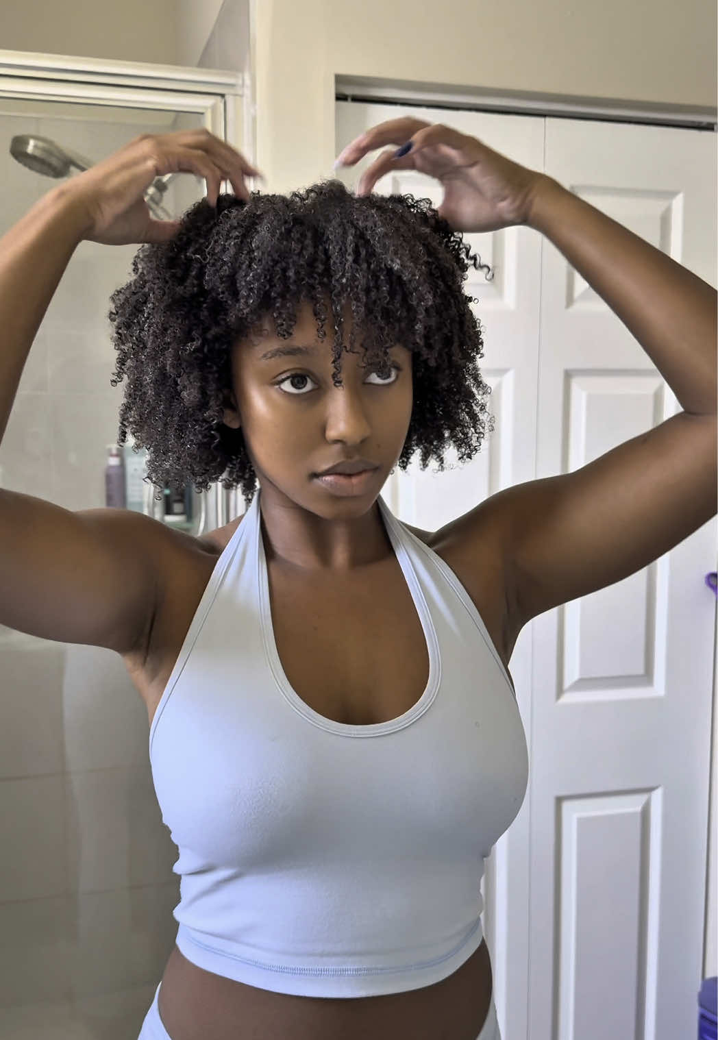 Taking a little break from the braids    Gel: @MICHE Beauty 