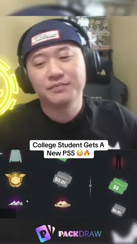 College Student Gets A New PS5 😳🔥 #kickstreaming 