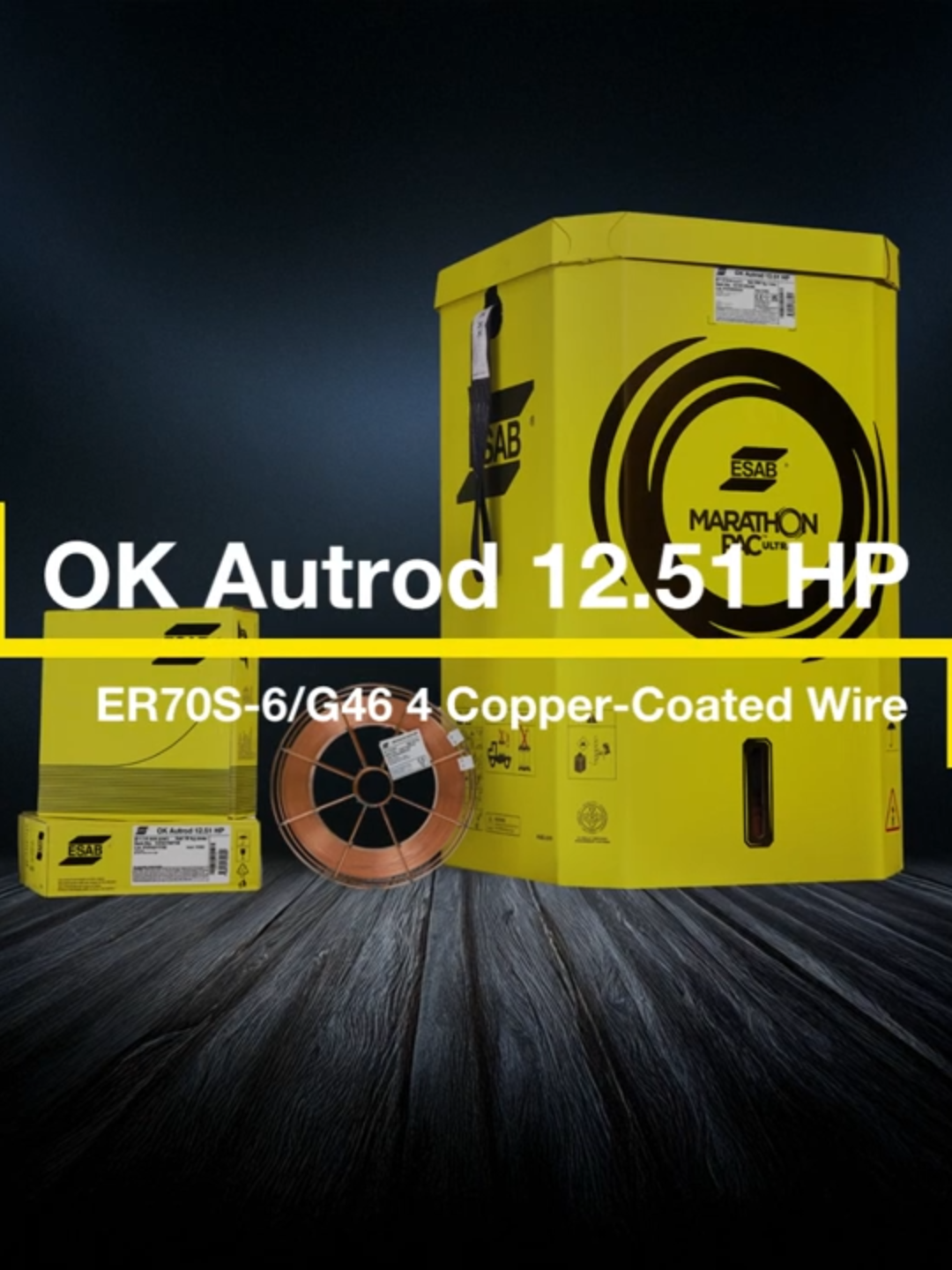 This wire is a game changer for high-performance MIG welding. Smooth feed, clean results, serious strength.⚡🔥 #WeldingLife #MIGWelding #WeldingWire #Fabrication #WeldPorn #OKAutrod1251HP #WeldersOfTikTok #MetalWork #EngineeringLife #WeldingTools #IndustrialStrength