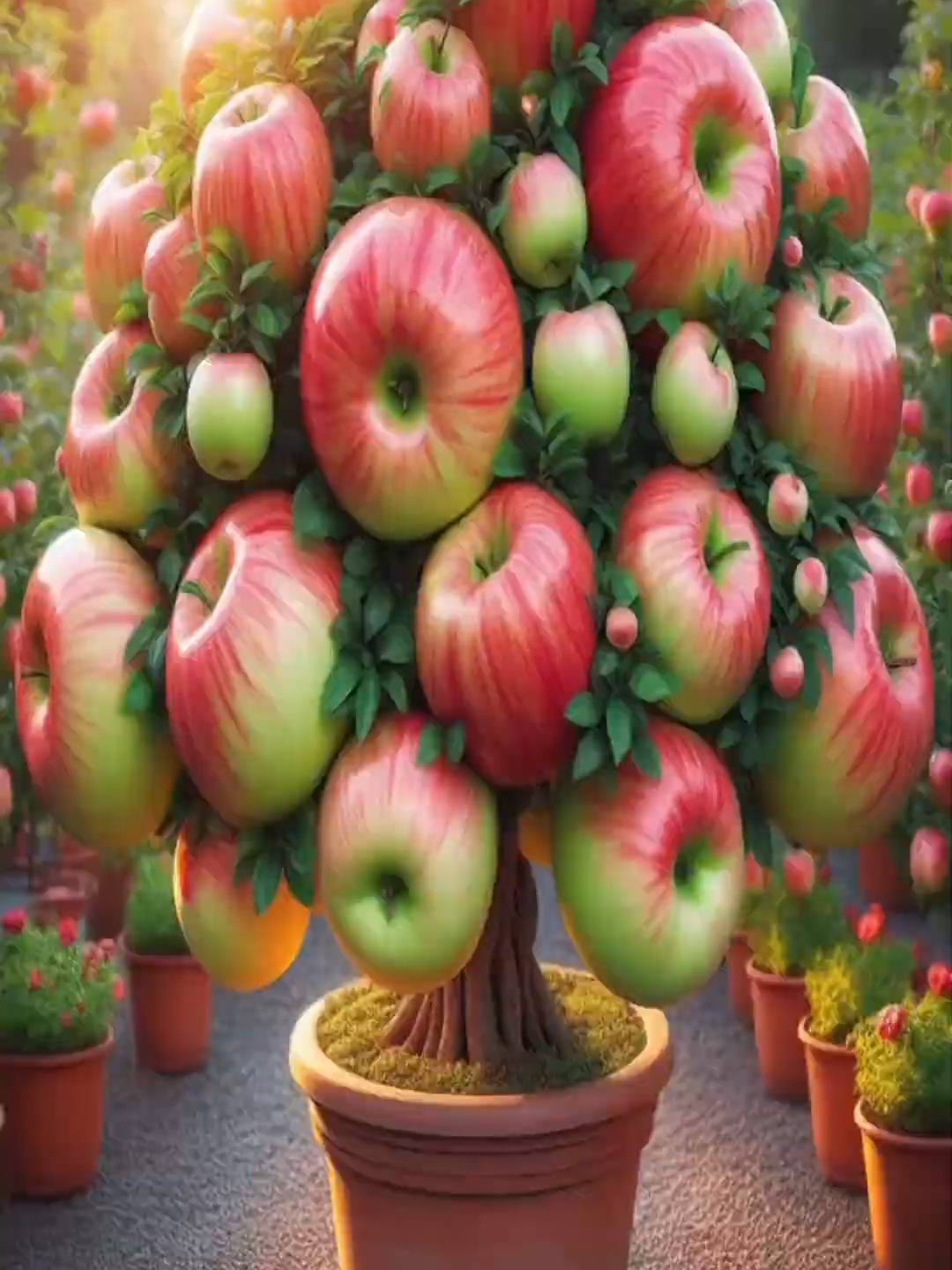 Secrets to Harvesting more Apples with new planting methods #satisfying #garden #gardening