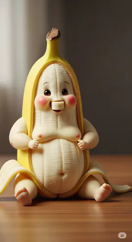 Banana Eatting #asmr #fentysuperbrandday #aiasmr #satisfyingvideos #banana #eatting 